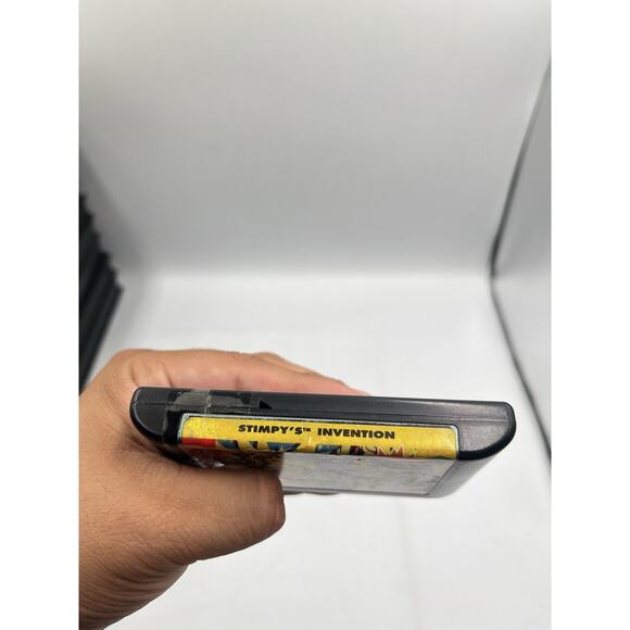 The Ren & Stimpy Show: Stimpy's Invention (Sega Genesis) Case & Cartridge TESTED - Picture 8 of 8